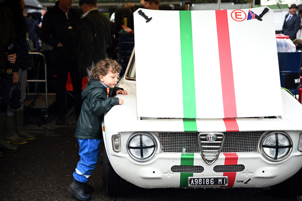 Die Begeisterung beginnt schon bei den jüngsten Zuschauern - Goodwood Revival 2024