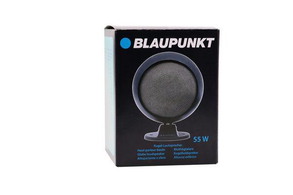 Die Blaupunkt Kugellautsprecher in Originalverpackung