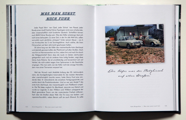 Die Erzählungen sind im Zentrum - Buch "Der VW-Käfer - Auto-Biografien)