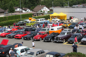 Die Farbe Rot sticht immer wieder heraus - AMAG Classic Day 2022 Die Farbe Rot sticht immer wieder heraus - AMAG Classic Day 2022