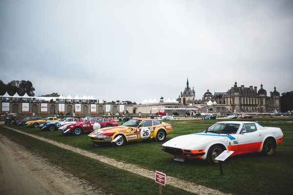 Die Ferrari 365 GTB/4 Daytona KlasseMathieu Bonnevie - Concours Chantilly Arts & Elegance 2017