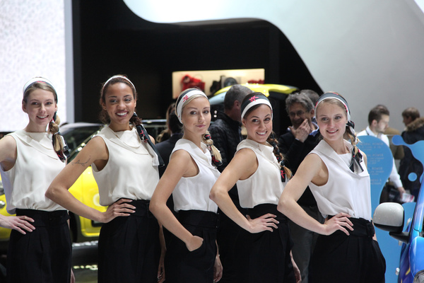 Die Fiat-Girls überzeugten - Genfer Autosalon 2017