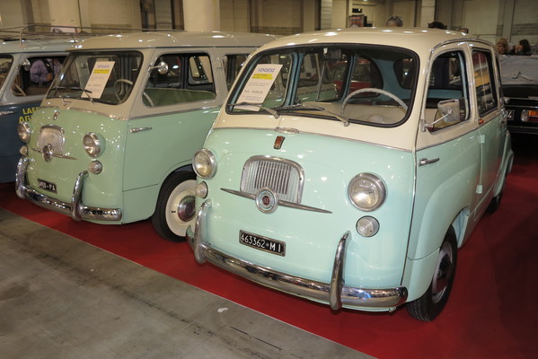 Die Fiat Multipla waren zu verkaufen - Eindrücke von der Messe “Auto e Moto d’epoca” in Padua 2013