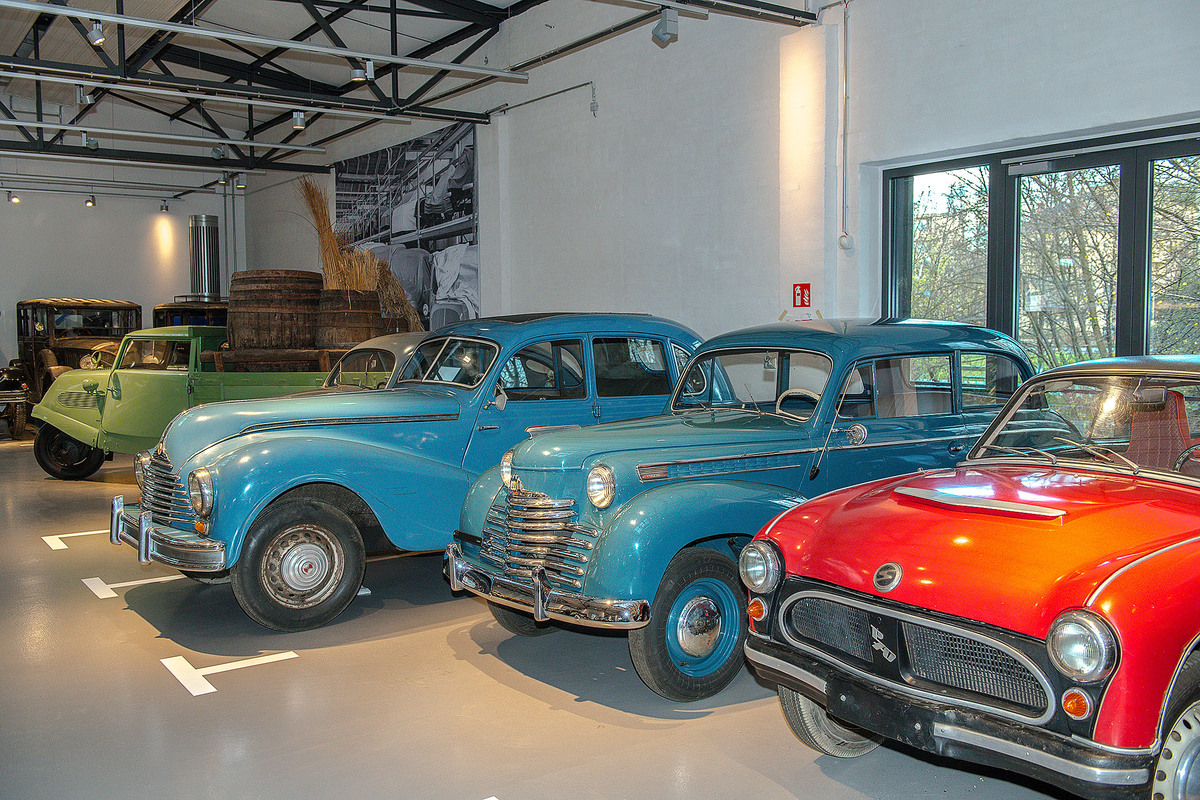 Die Fünfzigerjahre in Reih' und Glied - EMW, AWZ P70 Coupé, Tempo Dreirad