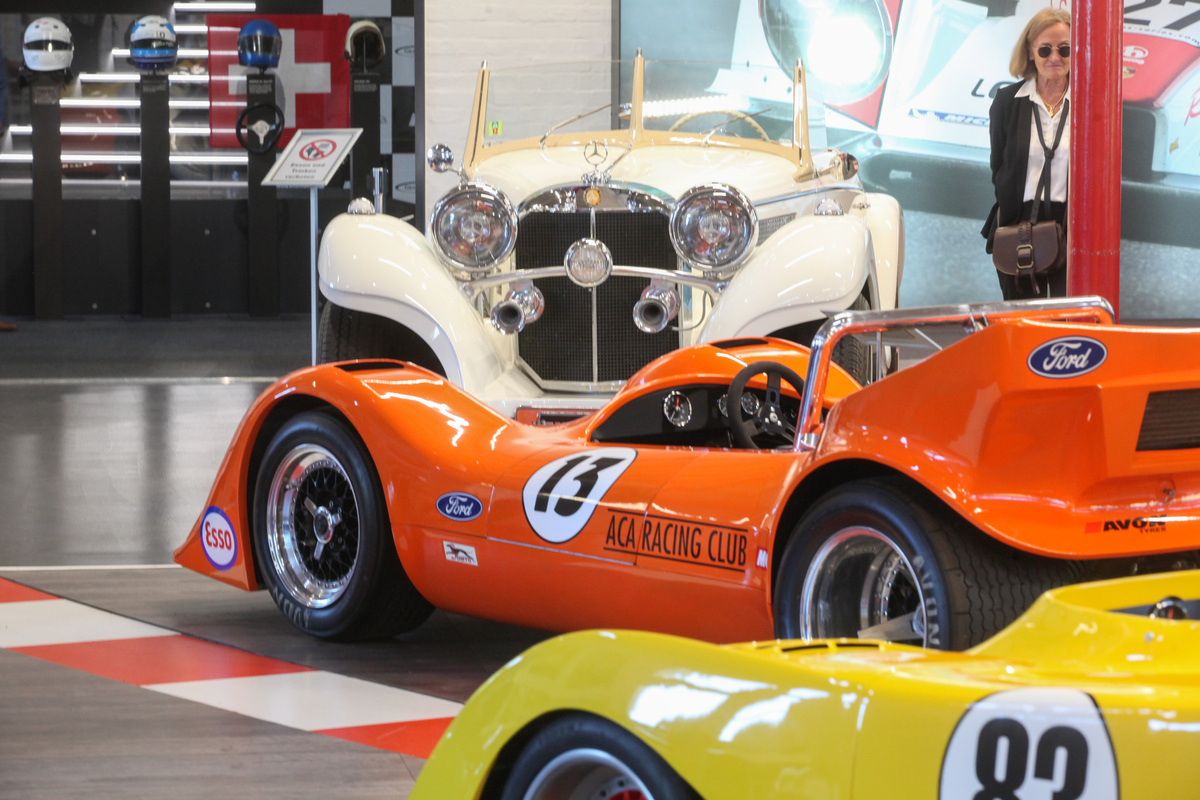 Die Gegensätze im Schaffen des Franco Sbarro - Rennwagen und Replikas klassischer Automobile - Sonderschau Sbarro Concept-Cars in der autobau erlebniswelt 2022