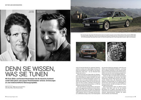 Die Gemeinsamkeiten von Erich Bitter und Burkard Bovensiepen - Zwischengas Jahresmagazin 2024