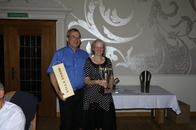 Die Gesamtsieger Claude Schwegler und Andrea Schwegler - 11. Heidi Classic 2023