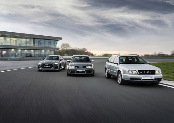 The history of today's Audi RS 6 performance sports estate - 40 years of Audi Sport GmbH