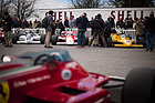 Die Ground-Effect-Formel-1-Autos bei der Aufstellung - Goodwood Members Meeting 2016