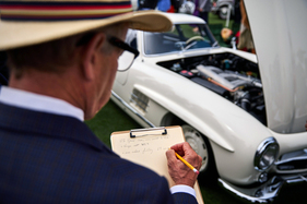 Die Juroren am Pebble Beach Concours d'Elégance Die Juroren am Pebble Beach Concours d'Elégance