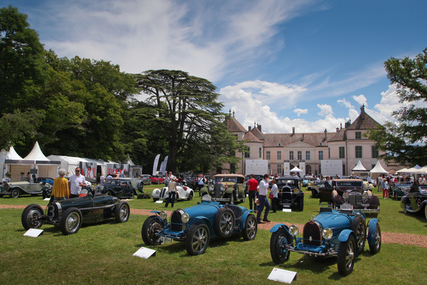 Image: The B-1 class - 110 years of Bugatti - Concours d'Elégance Suisse in Coppet 2019