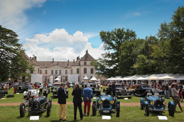 Die Klasse B-1 - 110 Jahre Bugatti - Concours d'Elégance Suisse in Coppet 2019
