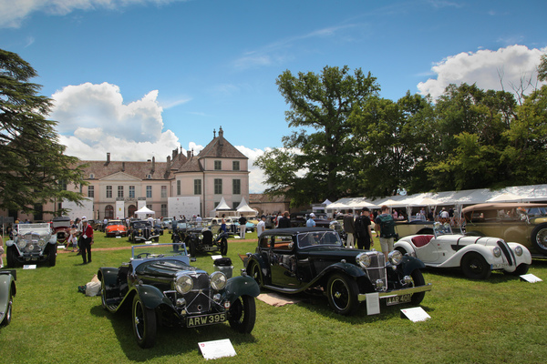 Bild: Die Klasse G-1 - offene Vorkriegsfahrzeuge - Concours d'Elégance Suisse in Coppet 2019
