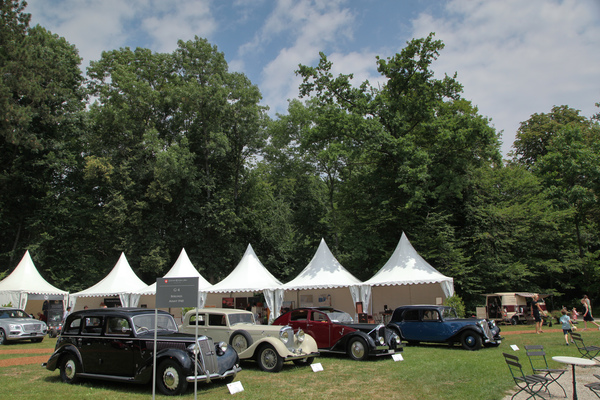Image: The class of limousines before 1940 - Concours d'Elégance Suisse Coppet 2017