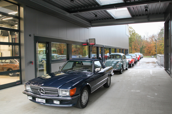 Die Klassiker der Autohalle stellen für den "Experience Drive" bereit