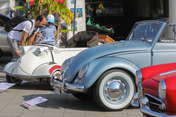 Image: The classics arouse the interest of the public at the Swiss Museum of Transport - Concours d'Excellence Lucerne 2023