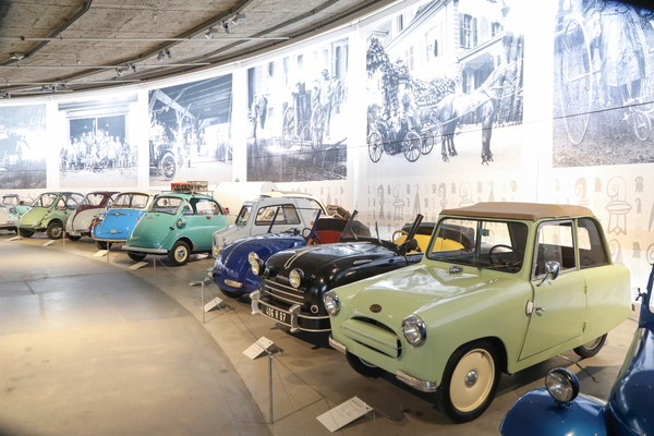 Die Kleinstwagenwelt aus Frankreich und Deutschland - Sonderschau Microcars im Pantheon 2022/2023