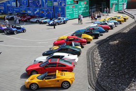 Die Kunststoffautos haben es gerne etwas farbiger - Kunststoffauto-Treffen "Fantastic Plastic 2018" Die Kunststoffautos haben es gerne etwas farbiger - Kunststoffauto-Treffen "Fantastic Plastic 2018"