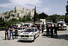 Image: The Rothmans Opel Rally Team - Röhrl and Geistdörfer at the Acropolis Rally in Greece in 1982