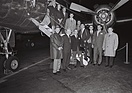 Die Mercedes-Benz Equipe vor dem Abflug - Grosser Strassenpreis für Tourenwagen von Argentinien (1964)