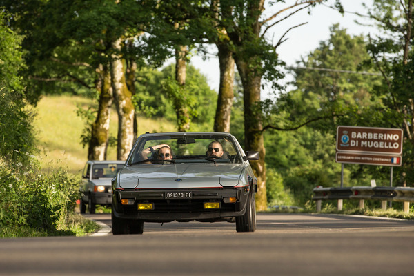 Die Mille zieht auch jüngere Fiat-Klassiker an - Impressionen von der Mille Miglia 2021