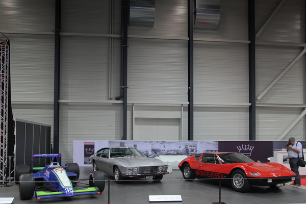 Bild Die Monteverdi Sonderschau mit dem F1 und dem Hai (rechts) - Swiss Classic World Luzern 2017