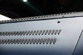 Die Motorhaube eines SS 100 - British Car Meeting in Mollis am 28. August 2016