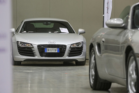 Die Neoklassiker kommen, z. B. dieser Audi R8 - 42. Auto e Moto d'Epoca 2025