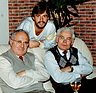 Die Protagonisten Karl, Karl-Günter und Günter Peters im Jahr 1985