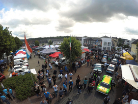 Die Rallye-Meile am Eifel Rallye Festival Die Rallye-Meile am Eifel Rallye Festival