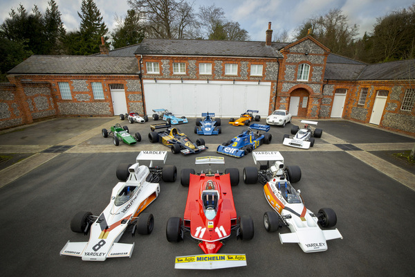 Image: Jody Scheckter's racing car collection at the RM/Sotheby's Monaco auction on May 10-11, 2024