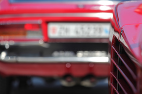 The ribs reveal the Ferrari Testarossa in the foreground - Dolder Classics September 2016