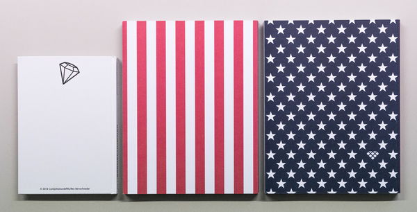 Die Rückseiten aller drei Bücher von Ben Bernschneider: #DIAMONDTIMES (2014), «Tales of an American Summer» (2015) und «Return of an American Summer» (2016)