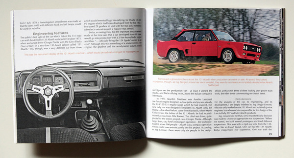 Die Serien-Version des Fiat 131 Abarth - Buch "Fiat 131 Abarth"