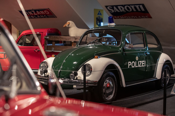 Bild: Die Sonderausstellung zum VW Käfer im Auto & Traktor Museum Bodensee