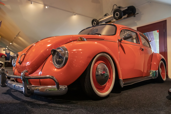 Bild: Die Sonderausstellung zum VW Käfer im Auto & Traktor Museum Bodensee