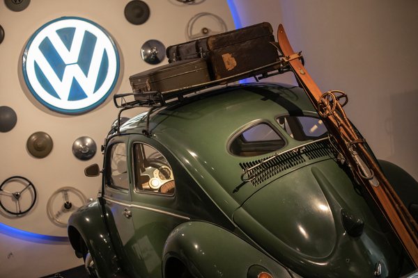 Image: The special exhibition on the VW Beetle at the Auto & Tractor Museum Bodensee