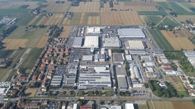 Die Stadt von Lamborghini