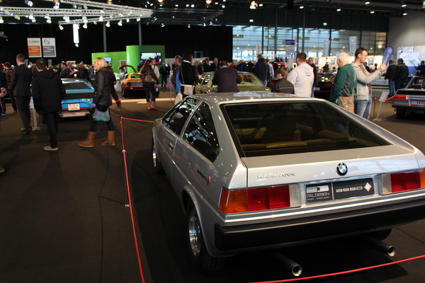 Die Studie KaroAS entwickelte Karmann mit Italodesign auf Basis des BMW 320 E21  - Bremen Classic Motorshow 2016