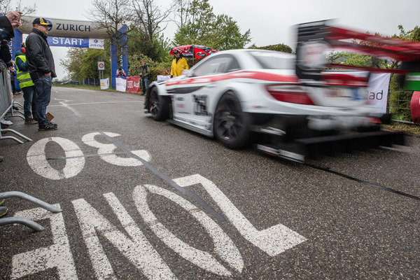 Bild Die "Tempo 30 Zone" wurde für einen Tag ausser Kraft gesetzt