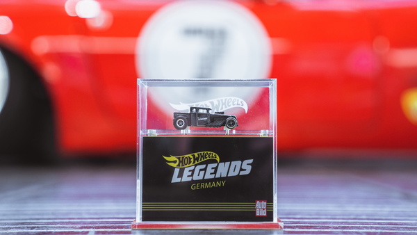 Bild: Die Trophäe für den ersten Rang in Deutschland - Hot Wheels Legends Tour Germany Finals 2022