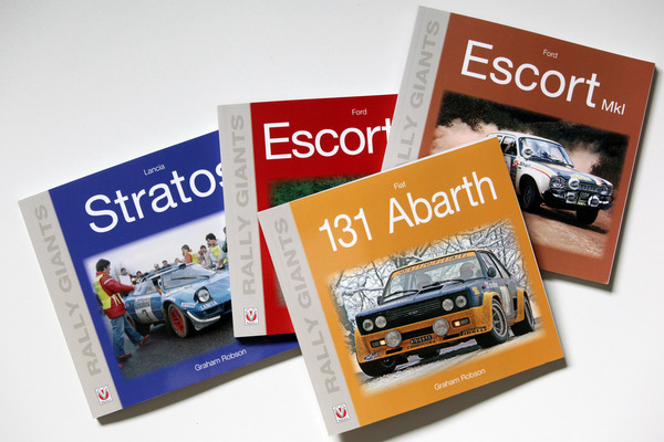 Die Veloce-Publishing Rallyeauto-Bücher von Graham Robson