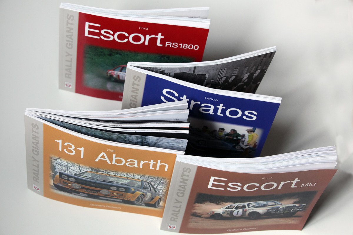 Die Veloce-Publishing Rallyeauto-Bücher von Graham Robson