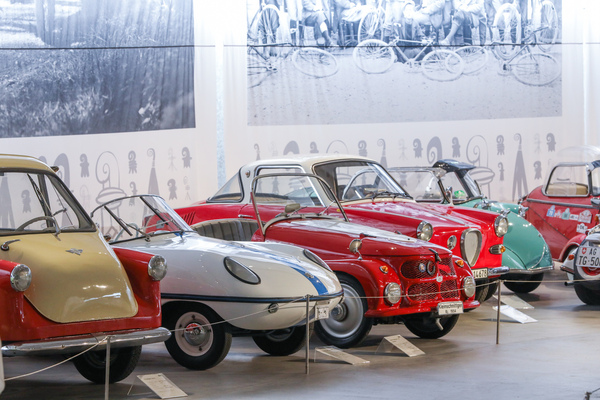 Die Vielfalt im Microcar-Genre ist gross - Sonderschau Microcars im Pantheon 2022/2023