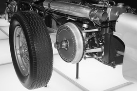 Die Vorderradaufhängung des Mercedes Benz W196 von 1954