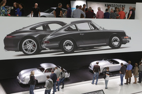 Die Vorläufer und wie der Porsche 911 immer grösser wurde - 50 Jahre Porsche 911 im Porsche-Museum