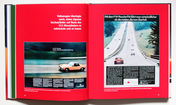 Die Werbung für den 914 - Buch "50 Jahre Porsche 914"