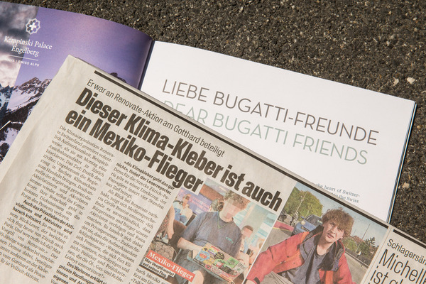 Die Woche war perfekt gewählt, da die Klimaaktivisten ausflogen und ...