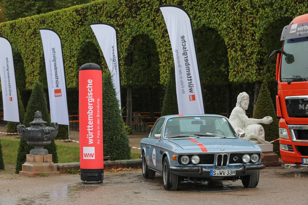 Die Württembergische wie gewohnt mit dem eleganten BMW-E9_Coupé - 18. ASC-Classic-Gala Schwetzingen 2022