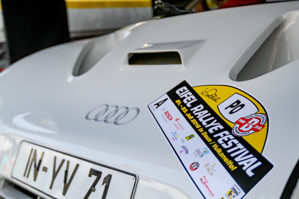 Die absolute Rarität am Eifel Rallye Festival 2016 war gewiss der Audi Gruppe S Rennwagen